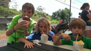Kids and Shaved Ice