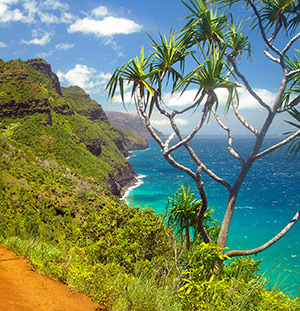 Kalalau Trail, Kauai, Hawaii