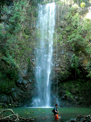 Secret Falls, Kauai, Hawaii